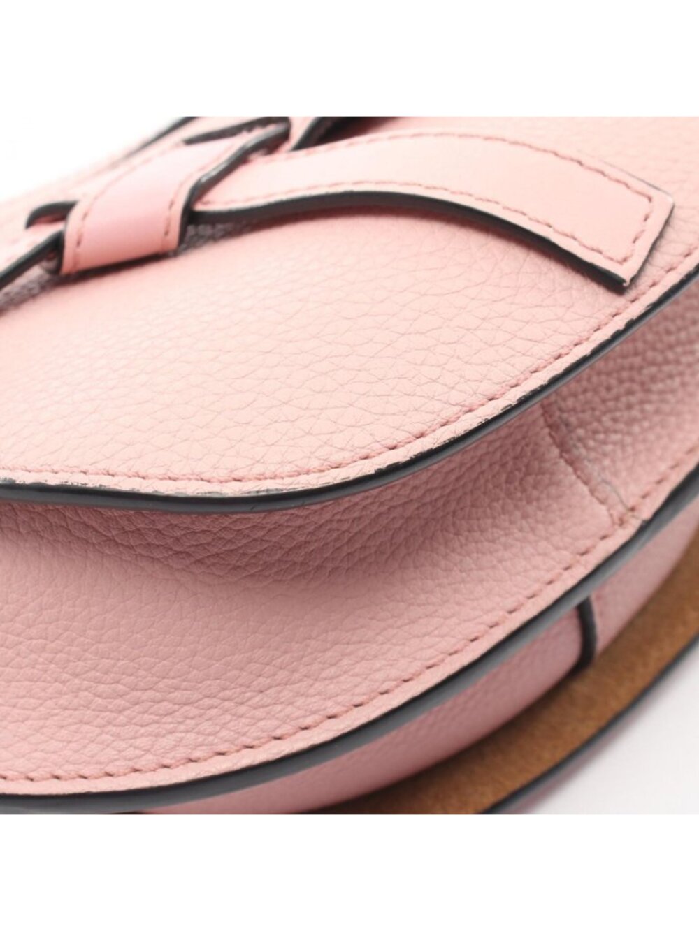 Loewe Shoulder Bag Gate Mini Light Pink Leather - Picture 5 of 7